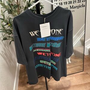 We11done gray t shirt